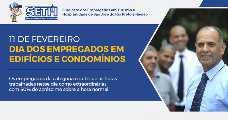 11 de Fevereiro - Dia dos Trabalhadores em Edifícios e Condomínios