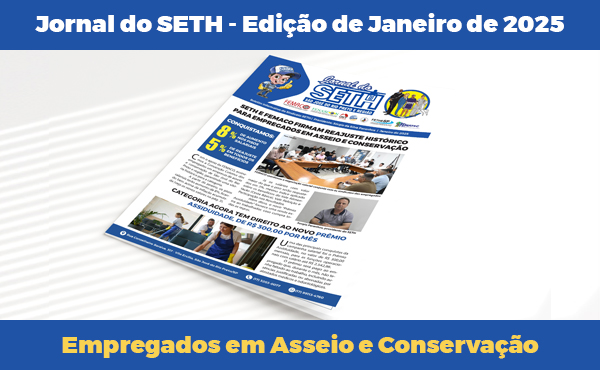 Jornal do SETH - Asseio e Conservação 2025