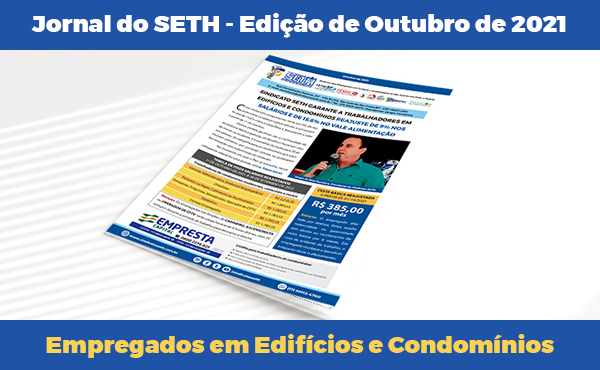 Jornal do SETH - Edição de Outubro de 2021 - Edifícios e Condomínios