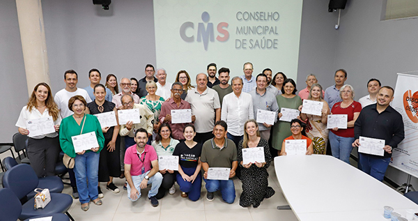 Conselheiros Municipais de Saúde de São José do Rio Preto tomam posse