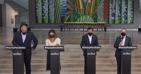 Doria decreta toque recolher das 23h às 5h em todo Estado